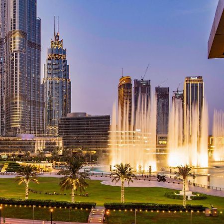 First Class 2Br With Full Burj Khalifa And Fountain View ドバイ エクステリア 写真