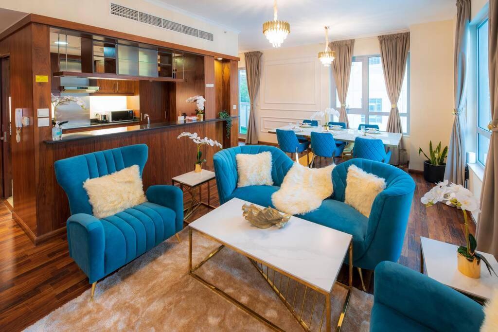 First Class 2Br With Full Burj Khalifa And Fountain View ドバイ エクステリア 写真