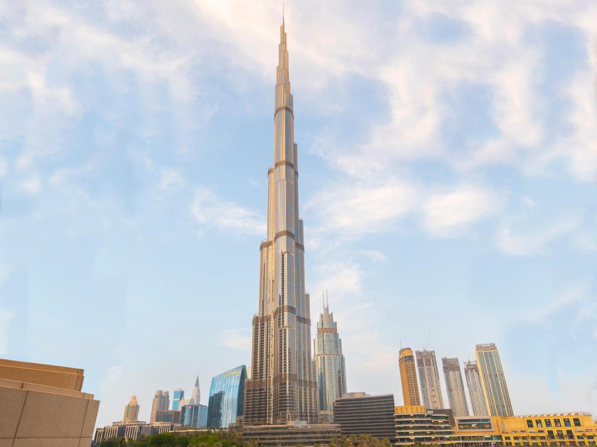 First Class 2Br With Full Burj Khalifa And Fountain View ドバイ エクステリア 写真